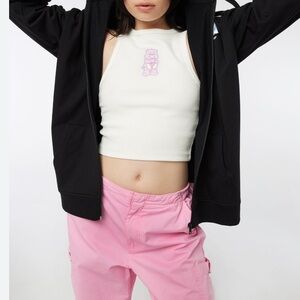 New With Tags Ardene Care Bears™️ Share Bear Ribbed Crop Tank Top Ardene